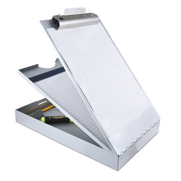 Saunders Cruiser Mate Aluminum Storage Clipboard, 1.5" Clip Cap, 8.5 X 11 Sheets, Silver freeshipping - TVN Wholesale